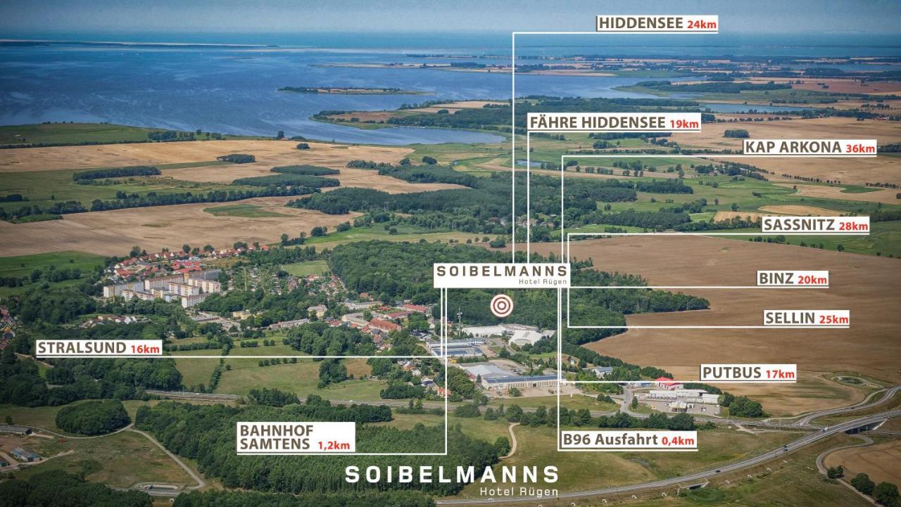 Soibelmanns Hotel Ruegen Samtens المظهر الخارجي الصورة